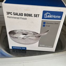 Lexihome 3pc Salad Bowl Set