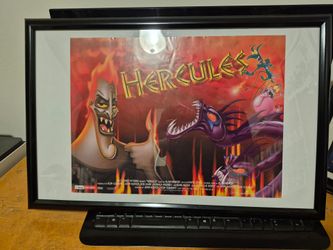 Disney Hercules Framed Movie Poster