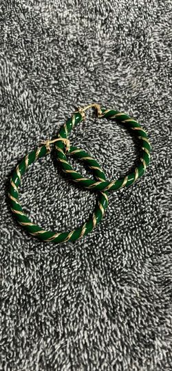 Go plated, heavy duty earrings