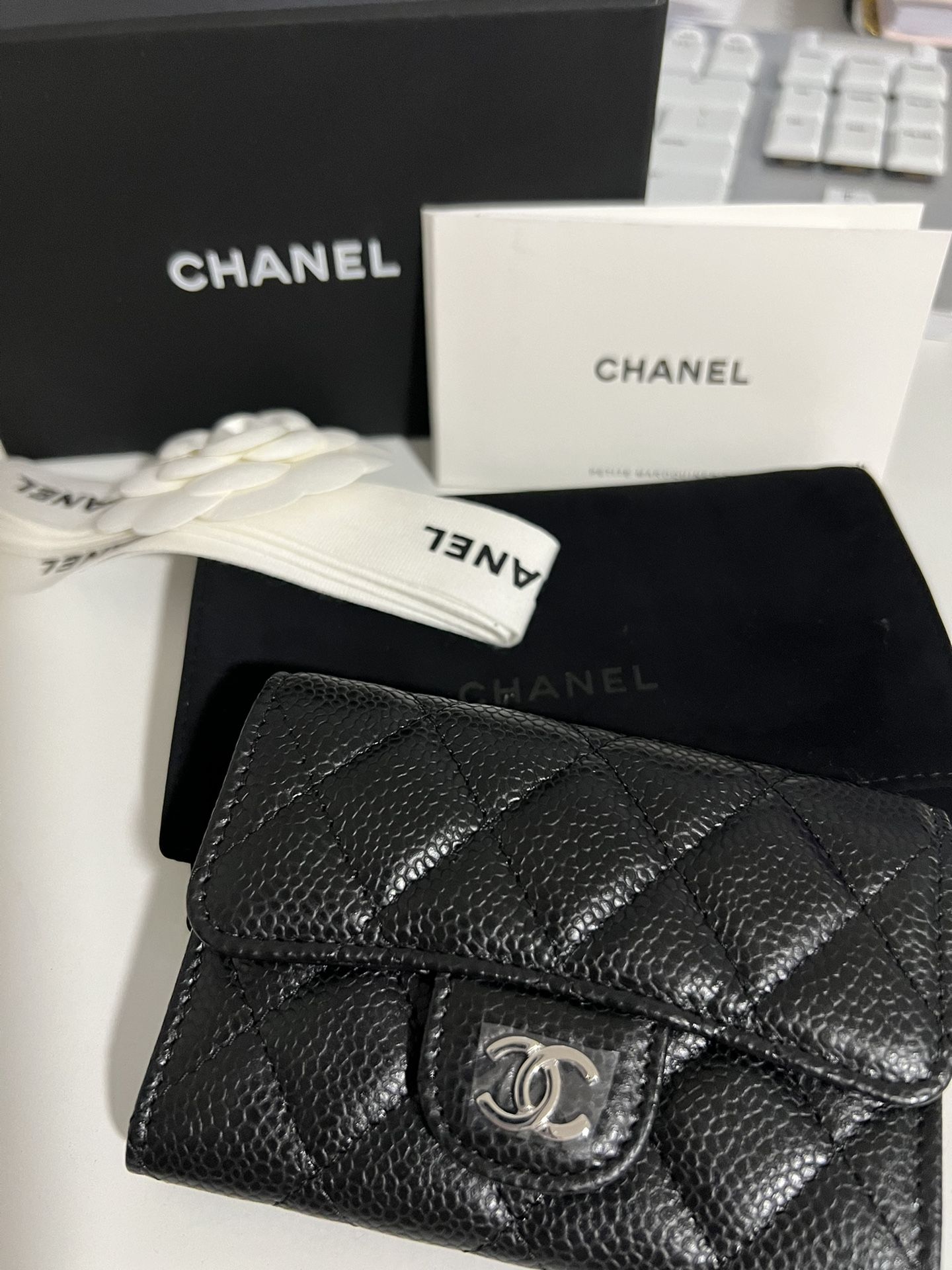 Chanel Classic Card Holder Black (New) (Gift idea)