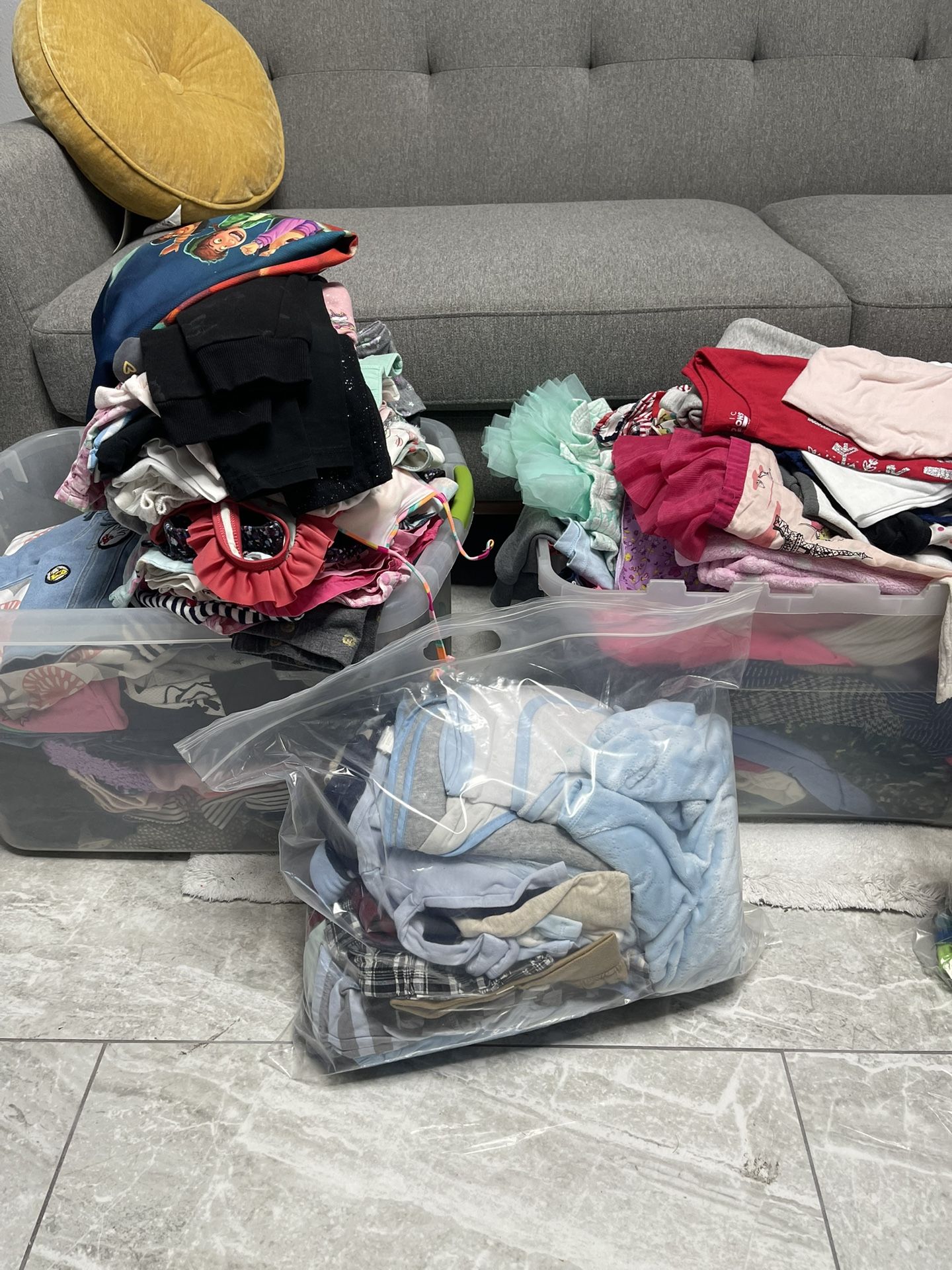 Girl Clothes Size 4,5 And 6 ....$1 Piece