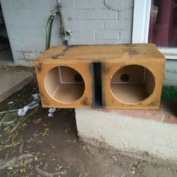 2 12" Ported Sub Box(40$firm