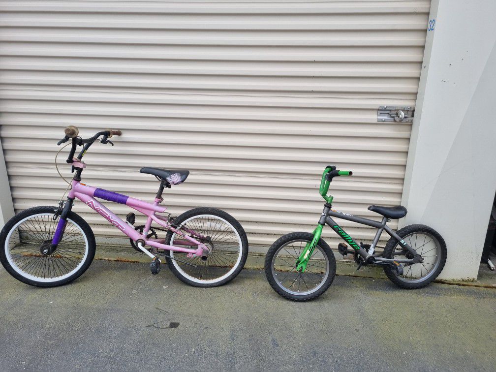 Two Kids Bikes Both For $25