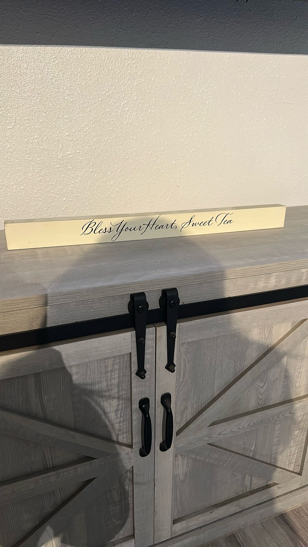 Wooden Sign With Saying 