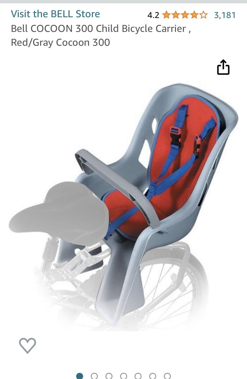 Bell Child Bike Attachment