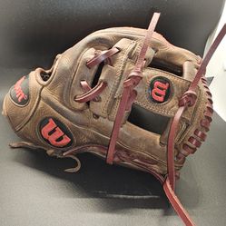 Wilson Pro Staff A1K 11.5 Baseball Glove Fresh Relace 