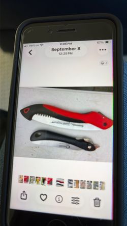 Tree folding saws