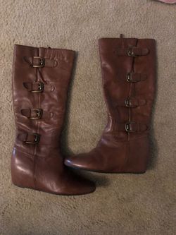 Franco Sarto brown boots