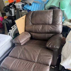 Leather Recliner 