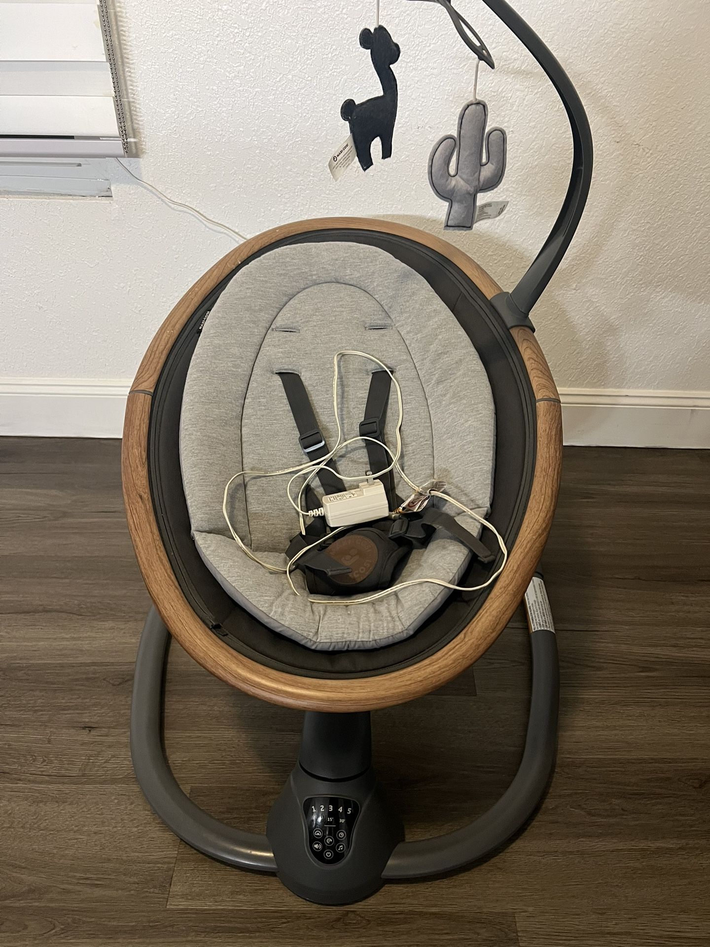 Baby rocker baby swing