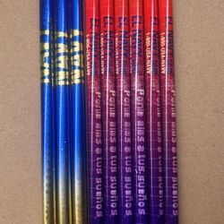 11 Vintage US Navy Promotional Pencils Unsharpened Advertising Spanish
