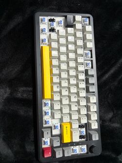 Custom Mechanical Keyboard with Blue Switches
