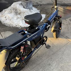 Long range delivery ebike