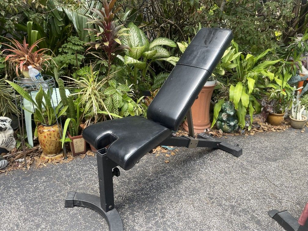 NAUTILUS HIGH END  ADJUSTABLE  BENCH