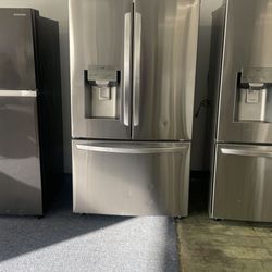 Lg French Door Refrigerator Stainless Steel C61L