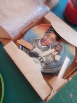 Elvis plate with certificate