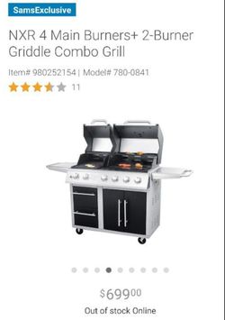 Combo Grill Propen with Cover