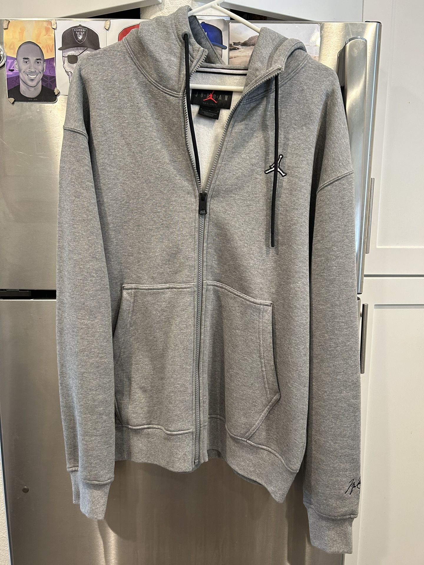 Jordan Essentials Fleece Full Zip Hoodie Size M