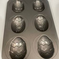Wilton Spring Easter Egg 6-cavity Cake Mold