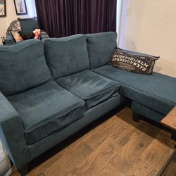 Small L Shaped Couch and Matching Armchair