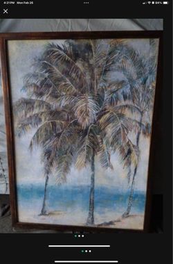 Wall decor framed