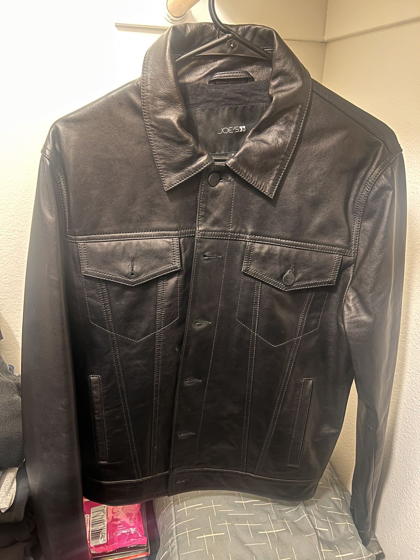 Joes Jeans Leather Jacket