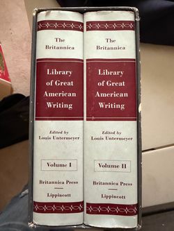 Britannica Library of Great American Writing 2-Volume Set