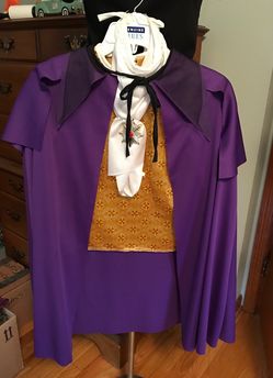 Vintage Rubie's Count Boris Halloween Costume, Size Med 8-10