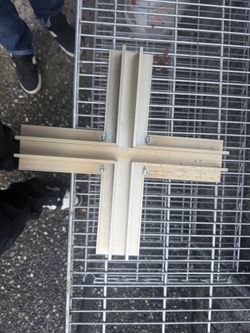 Aluminum Crosses 12”X12”