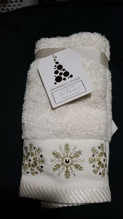 Set of 2 tip towels