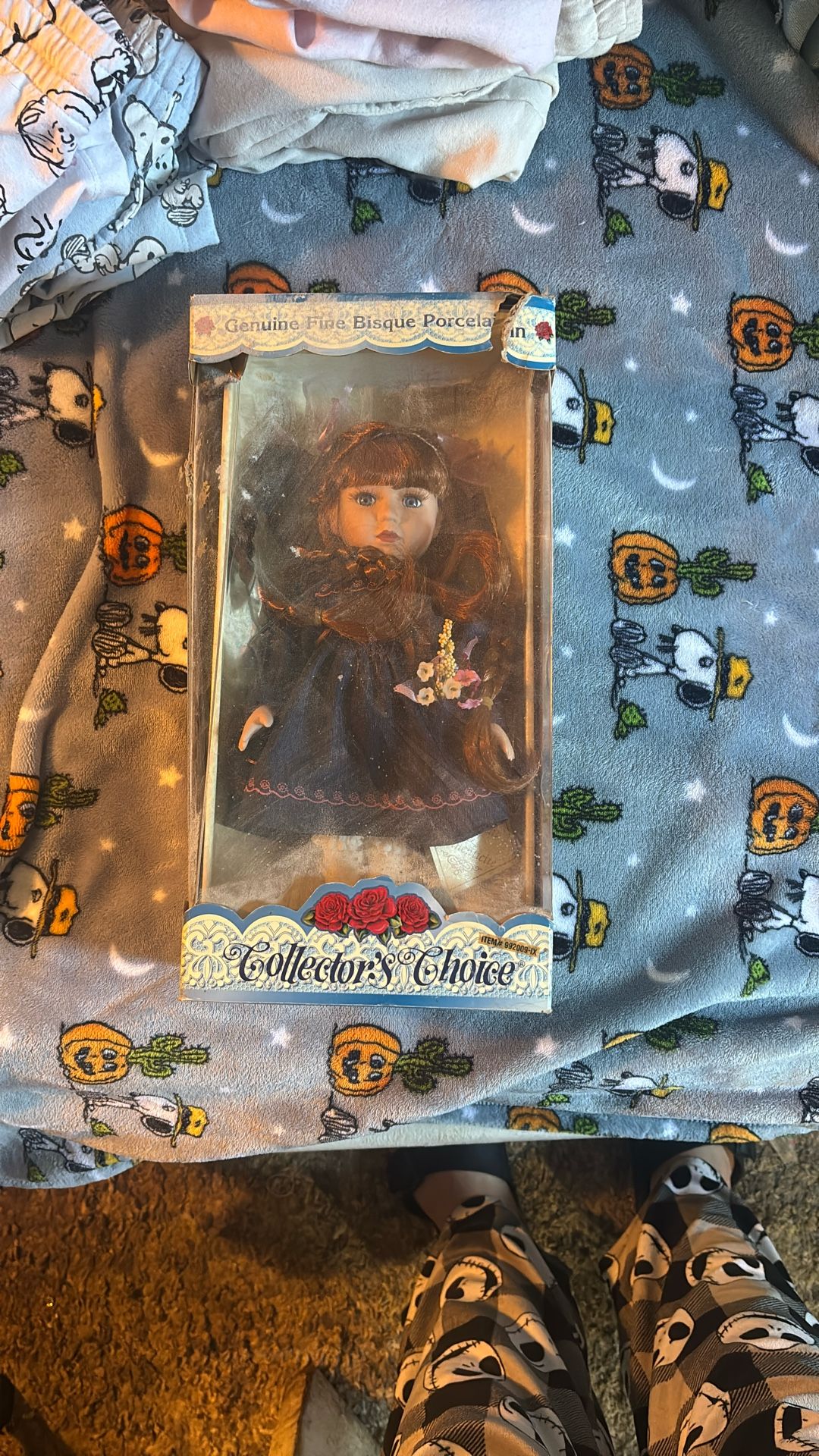 Genuine Fine, Bisque Porcelain Doll