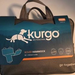 BRAND NEW Kurgo Gray Charcoal Rover Extended Car Hammock 55" WIDE - $50 (Harahan)