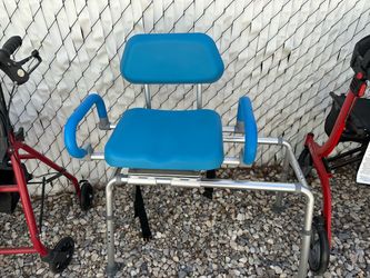 OBO Padded Shower Transfer Bench with Armrests