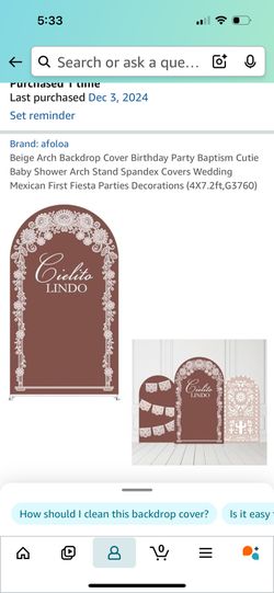 Cielito Lindo Back Drop Sheet 4x7.2 Ft
