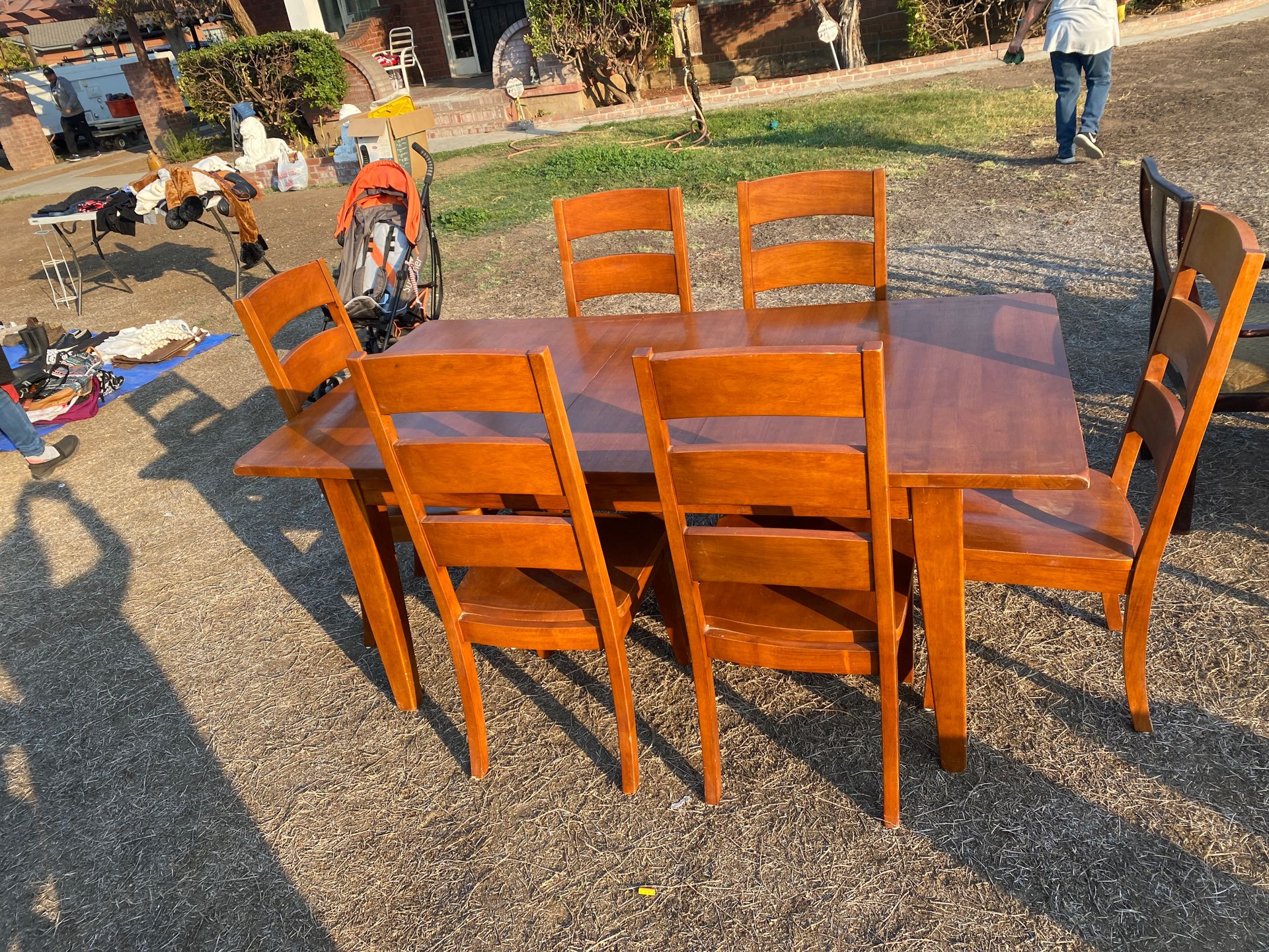 7pc dining table