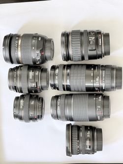 Canon EOS 7D Professional Camera Bundle | 6 Lenses | 580EX II Flash | Grip
