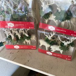 Deer Ornaments 