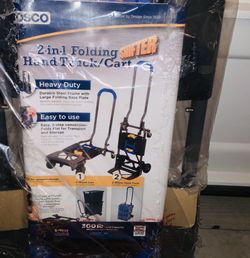 Brand New - Cosco 2-in-1 Folding hand truck / Cart Heavy Duty
