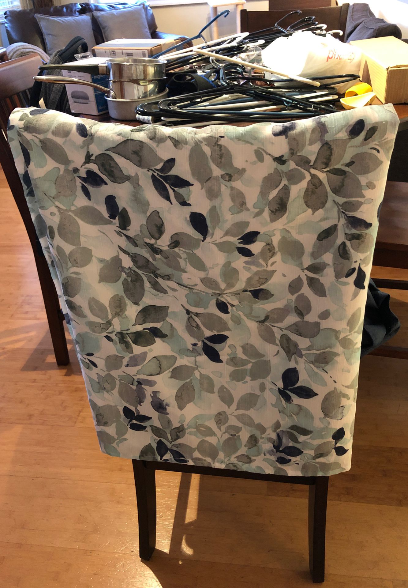 Leaf Fabric Shower Curtain in great condition