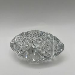 Waterford Crystal Football Paperweight 