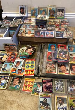 Huge inventory of Vintage Baseball Cards