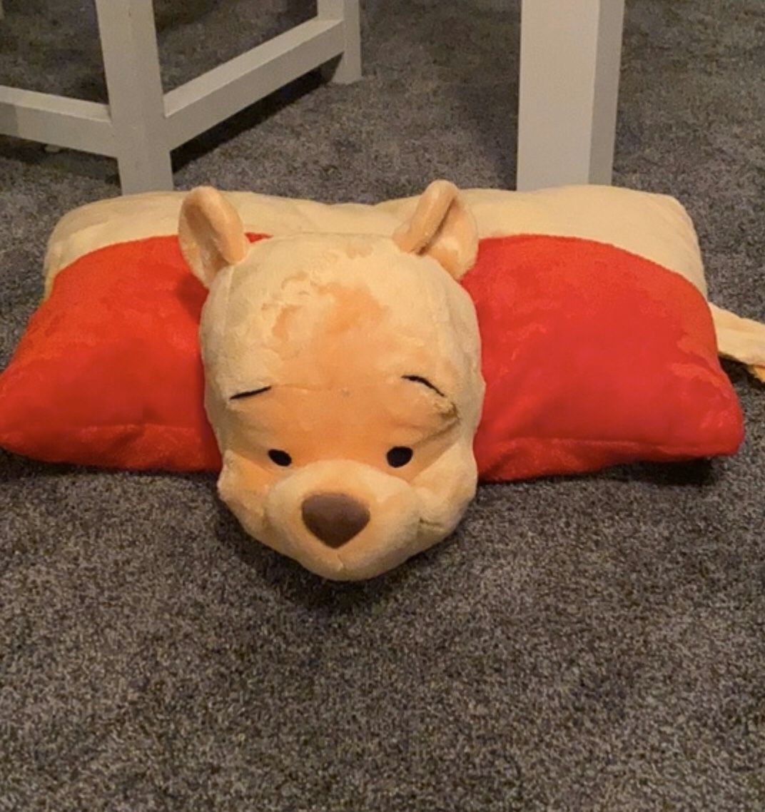 Disney Winnie The Pooh pillow 16" Stuffed Animal Plush! New!