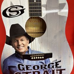 George Strait Kona Guitar Full Size