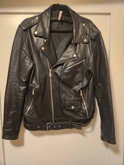 Zara (Leather BIKER Jacket Size XL (44)
