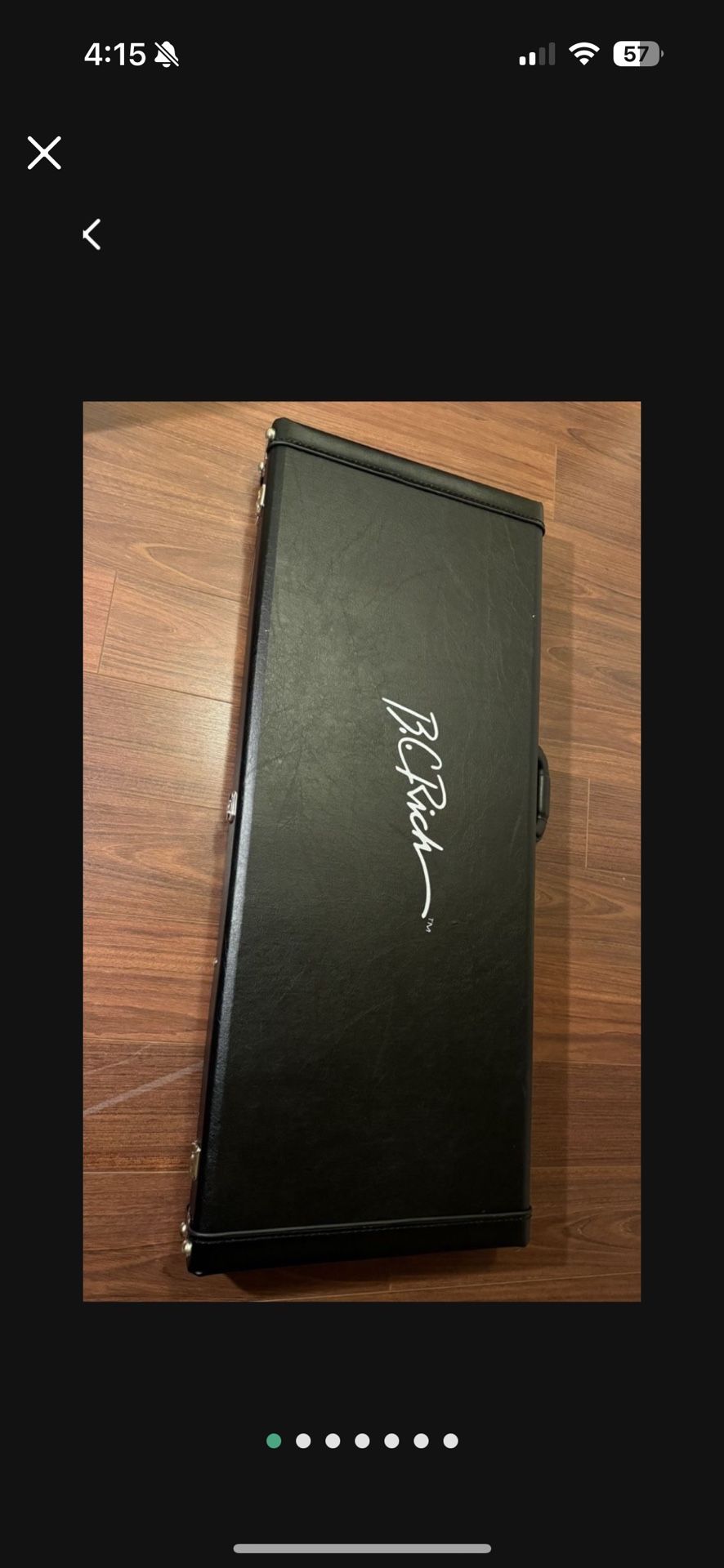 B.C. Rich Custom Shop Mockingbird Electric Guitar Case