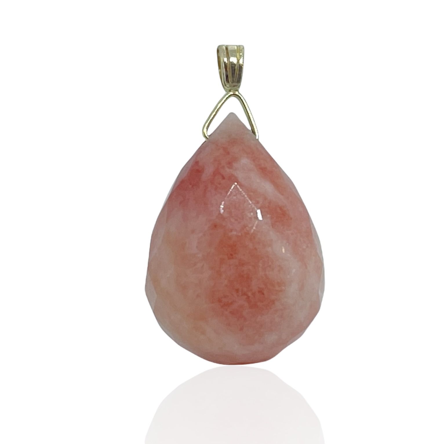 14k Gold Gemstone Pendant Jewelry