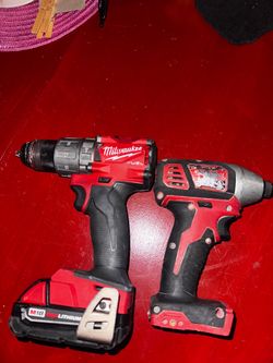 Milwaukee impact and hammer drill