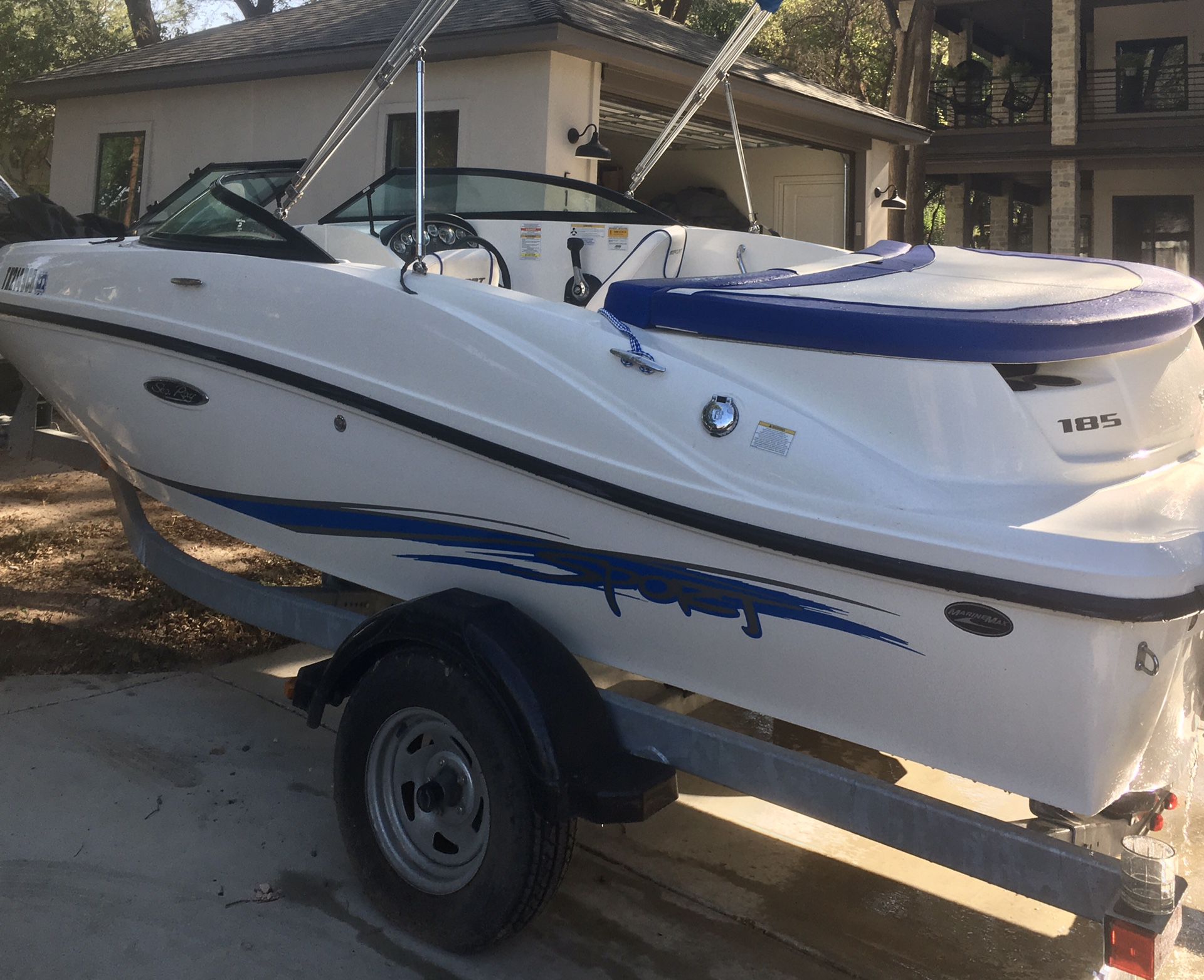 Photo 2012 sea ray sport 185 boat in great condition and very low hours
