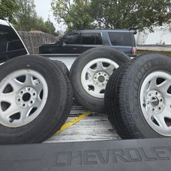 Chevy Silverado Tire And Rims 