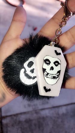 Misfits purse keychain